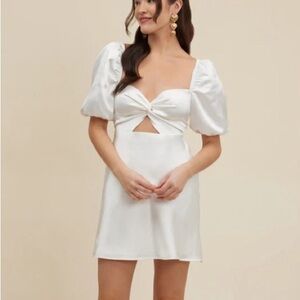 Park & Fifth satin mini dress